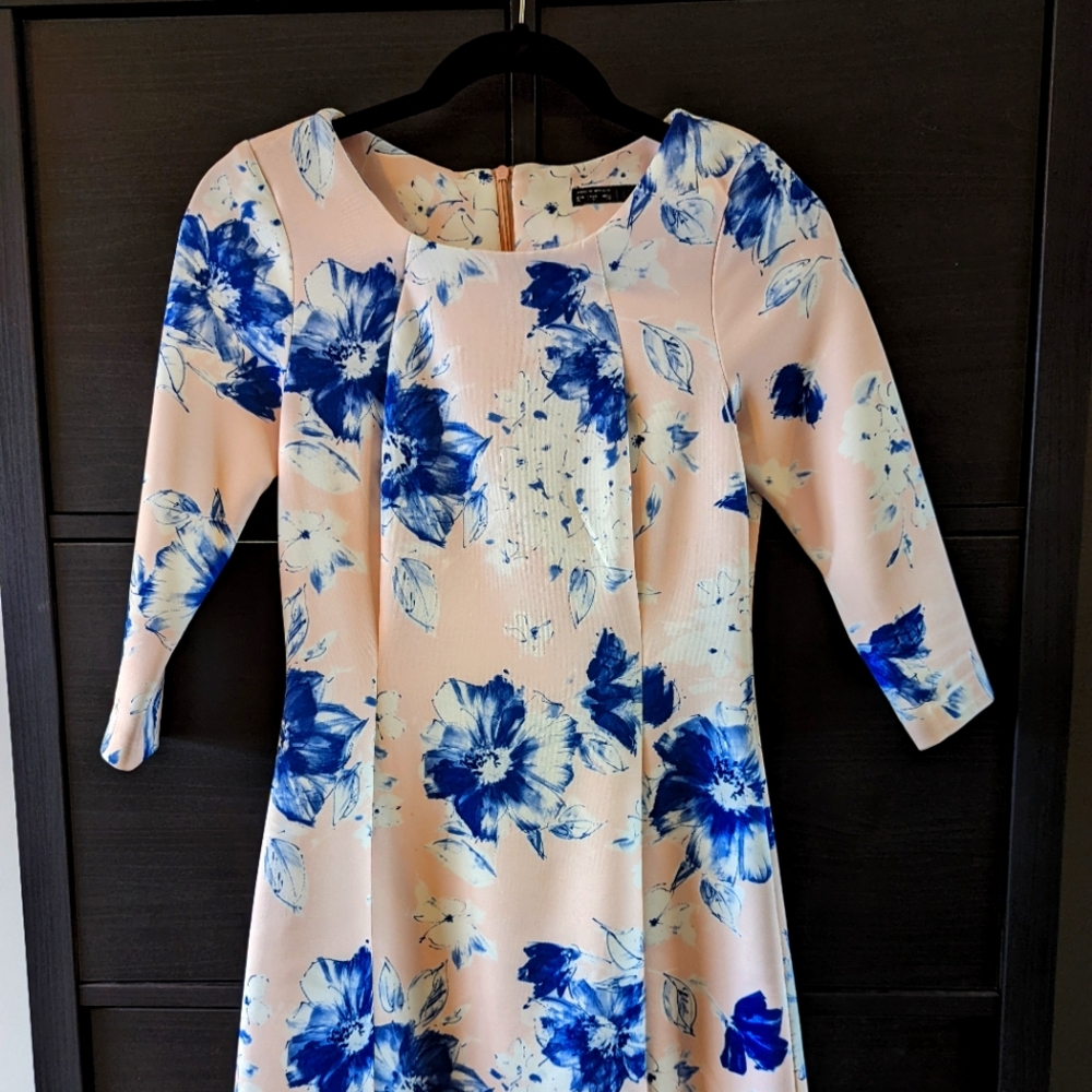 Pink Floral Dress